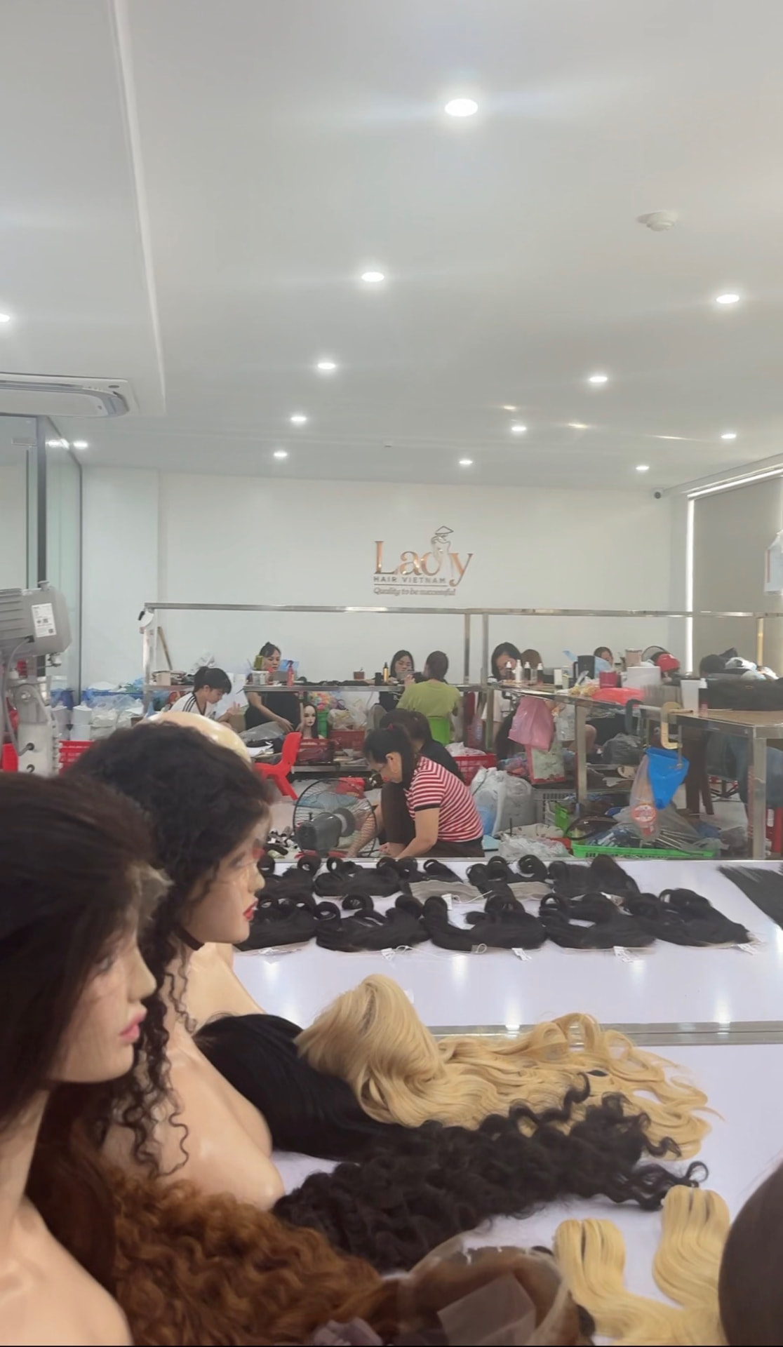 Supplier showroom floor